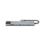 Dockstation Hub Dbugg 8 En 1 Ub Gr Ub81 Hub 8 En 1 Ub81 Urban Balance. Con Cables USB 3.0 O 2.0 , HDMI Y USB Tipo C. Entrada Para Tarjeta SD