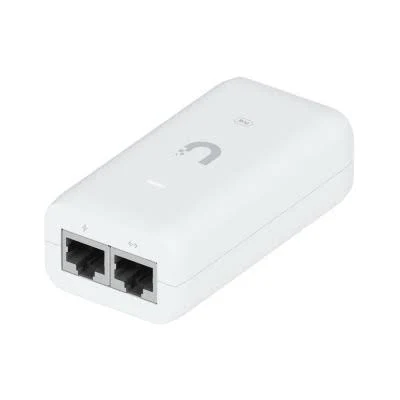 Adaptador PoE Unifi Ubiquiti Puerto Gigabit/48Vdc/15W/1Xrj-45/Incluye Cable AC/U-PoE
