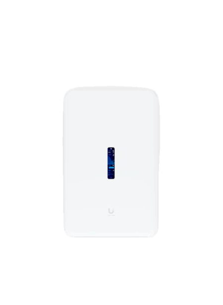 Router Inalambrico Ubiquiti Udw 2.4-5 Ghz/Doble Banda/17 Puertos Gbe PoE/WiFi 6 Mu-MIMO 4X4/128 Gb SSD/2 WAN (2.5 Gbe Y 10G Sfp+)