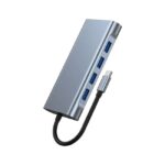 Dock Station Carga Rápida Para Portátil 100W. C A HDMI + RJ45 + USB 3.0 + USB 2.0 + SD/Tf + Carga Pd. 1 HDMI: 4K @ 30 Hz. 2: RJ45: VGA 4Usb 3.0.