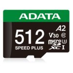 Memoria Microsdxc 512Gb Adata Ud512Gui3V30A2Sp-Ra1/Uhs-1 U3Clase 10/Con Adaptador