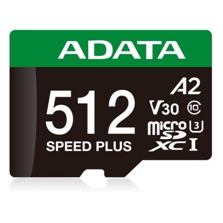 Memoria Microsdxc 512Gb Adata Ud512Gui3V30A2Sp-Ra1/Uhs-1 U3Clase 10/Con Adaptador