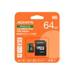 Memoria Microsdxc 64Gb Adata Ud64Gui3V30A2Sp-Ra1 Speed Plus Uhs-I/Con Adaptador