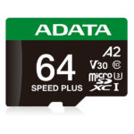 Memoria Microsdxc 64Gb Adata Ud64Gui3V30A2Sp-Ra1 Speed Plus Uhs-I/Con Adaptador