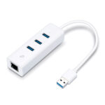 Adaptador USB 2 En 1 Con Hub De 3 Puertos USB 3.0 Y Adaptador