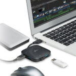 Hub Portatil De 4 Puertos USB 3.0