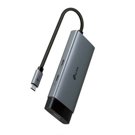 Docking Station Tp-Link Uh5020C, USB-C 5 En 1 Con Puerto HDMI/Gris