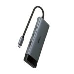Hub USB-C-HDMI Tp-Link Uh7020C/1Xusb-C/7 Puertos Plug/Interfaz De Video/1Xhdmi 4K A 60Hz/Gris