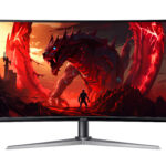 MONITOR 34" ACER NITRO ED340CU S3 LED/PANTALLA CURVO/ULTRA WIDE QUAD HD/HDMI/DP/BOCINAS INTEGRADAS/COLOR NEGRO/UM.CE0EE.301