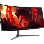 Monitor 34" Acer Nitro Ed340Cu S3 LED/Pantalla Curvo/Ultra Wide Quad HD/HDMI/DP/Bocinas Integradas/Color Negro/Um.ce0Ee.301