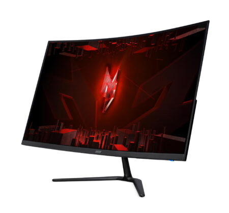 Monitor 31.5″ Acer Gamer Edt320Q, LCD/Full HD/Curvo/180Hz/Freesync/HDMI/DP/Color Negro, Um.je0Aa.306