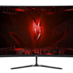 Monitor 31.5" Acer Gamer Edt320Q, LCD/Full HD/Curvo/180Hz/Freesync/HDMI/DP/Color Negro, Um.je0Aa.306