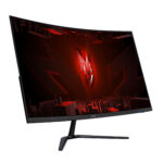 Monitor 31.5" Acer Gamer Edt320Q, LCD/Full HD/Curvo/180Hz/Freesync/HDMI/DP/Color Negro, Um.je0Aa.306