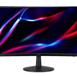 Monitor Acer Gamer Curvo Ed240Q Hbi 23.6; Full HD 1920 X1080; VA;100Hz; 1Ms (Vrb); 1Xvga 1Xhdmi; AMD Freesync; Incluye Cable HDMI; 3 Años De Garantia -