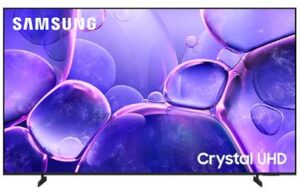 SMART TV 43" SAMSUNG UN43U8000FFXZX U8000F/PROCESADOR CRYSTAL UHD 4K/3840X2160/HDMI/USB/RJ45/COLOR NEGRO