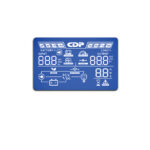 No-Break Cdp Upo11-1Ax 1000Va/1000W Fp 1.0 Online UPS Torre - LCD Ul, FCC, CE 120 Vac
