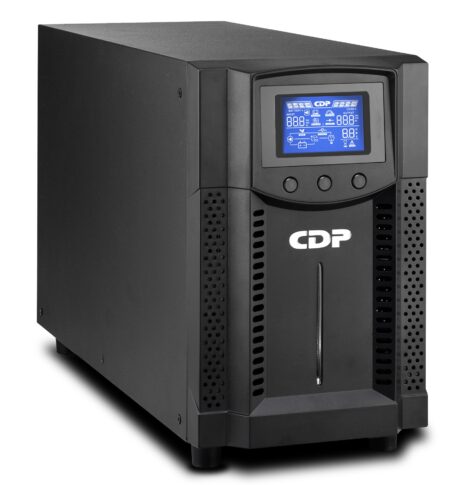 No Break Cdp Online Upo11-2 Ax 2000 VA/2000 W/8 Terminales De Salida Nema 5-20R/Color Negro