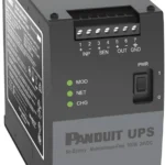 No Break Panduit Ups00100Dc, 100W, 24 Vcd De Entrada, Riel Din Estandar De 35Mm, Temperatura De Operacion De -40 A 60 ºc