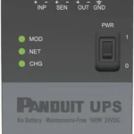 No Break Panduit Ups00100Dc, 100W, 24 Vcd De Entrada, Riel Din Estandar De 35Mm, Temperatura De Operacion De -40 A 60 ºc