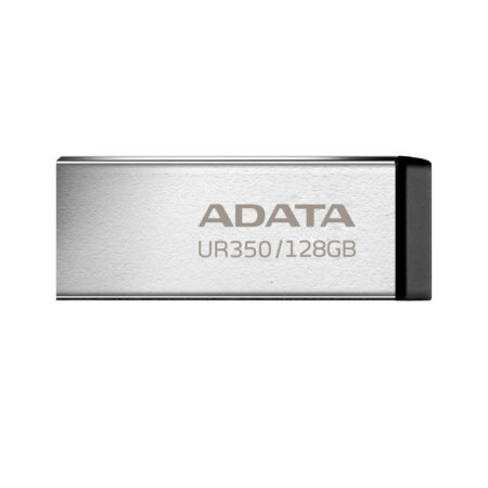 Memoria USB 128Gb Adata Ur350-128G-Rsr/Bk USB A 3.2, Color Plata-Negro