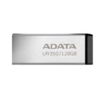 Memoria USB 128Gb Adata Ur350-128G-Rsr/Bk USB A 3.2, Color Plata-Negro