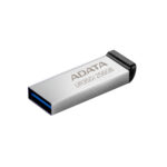 Memoria USB 3.2 256Gb Adata Ur350 Sin Tapa/Color Niquel/Ur350-256G-Rsr/Bk