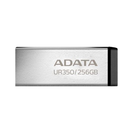 Memoria USB 3.2 256Gb Adata Ur350 Sin Tapa/Color Niquel/Ur350-256G-Rsr/Bk
