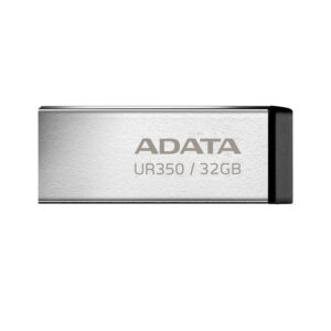 MEMORIA USB 32GB ADATA UR350-32G-RSR/BK USB A 3.2, COLOR PLATA