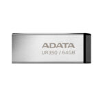 MEMORIA USB 64GB ADATA UR350-64G-RSR/BK USB A 3.2, COLOR PLATA-NEGRO