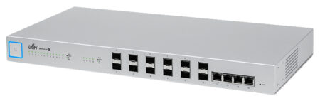 Switch Ubiquiti Networks Us-16-Xg – De Acceso Administrable, 16 Puertos 10G. Puertos: – 12 Puertos 10G Sfp+ – 4 Puertos 10G RJ45 – 1 Puerto Serial Para Conf