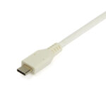 Adaptador USB Tipo C A Etherne T Con Puerto USB Extra - Blanco
