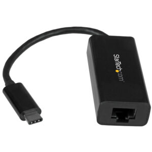 ADAPTADOR STARTECH USB-C A ETHERNET GIGABIT NEGRO, US1GC30B