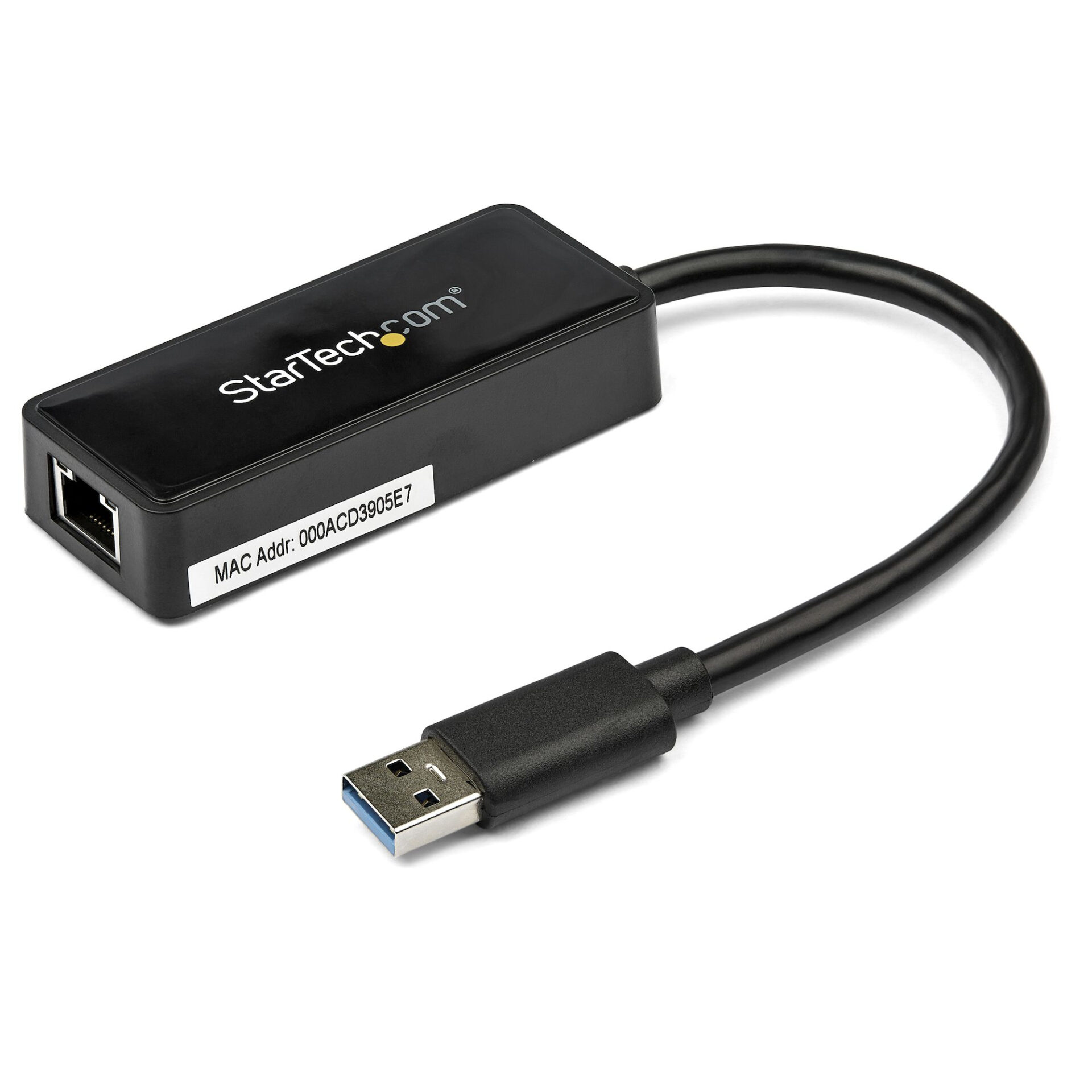 Tarjeta Ethernet 1 Puerto Rj45 Externa Usb 3.0 Con Usb Negro