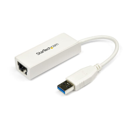 Adaptador De Red Ethernet USB 3.0 Gigabit Nic RJ45 Blanco