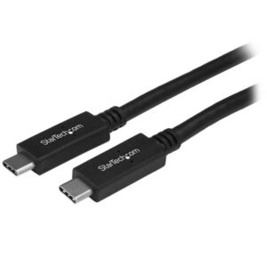 CABLE USB-C A USB TYPE C DE CARGA CABLE USB TIPO C USBC USB3.0 DE 5GBPS STARTECH 1M, USB315CC1M