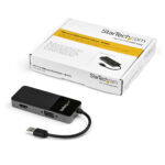 Adaptador De Video USB 3.0 A H Dmi Y VGA - 4K 30Hz - Multipuertos