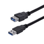 CABLE EXTENSION USB 3.0 DE 1METRO STARTECH USB3SEXT1MBK