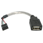 Cable 15Cm Adaptador Extensor USB A Idc 4Pin Placa Madre