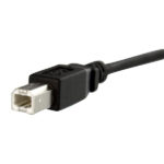 Cable 91Cm USB 2.0 Montaje En Panel Macho A Hembra USB B .
