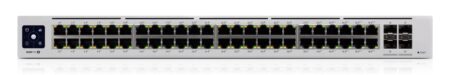 Switch Usw-Pro-48-PoE Gen2 Ubiquiti Networks, Capa 3 De 48 Puertos PoE 802.3At/Bt + 4 Puertos 1/10G Sfp+, 600W, Pantalla Informativa