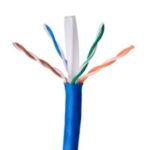 Bobina Utp Cat6 Para Interior - 4 Pares, 23 Awg, Bobina De 305 Mts, 100 Cobre, Leviton Utp6M-Mlb, Color Azul