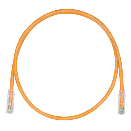 Cable De Parcheo Panduit Utpsp7Ory – 7 Pies De Largo, Categoría 6, Color Naranja