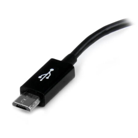 Cable 12Cm Adaptador Micro USB Macho A USB A Hembra Otg .