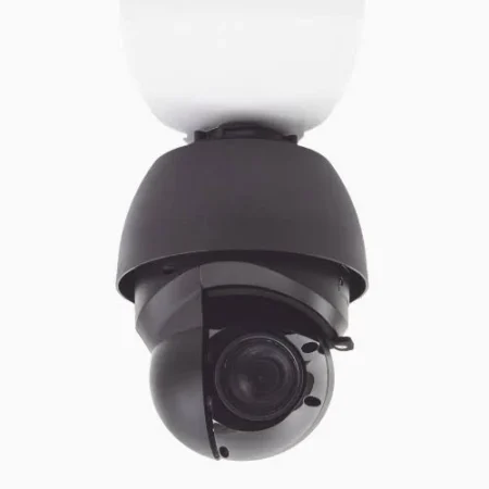 Camara Unifi Protect Ptz Ai Industrial Ubiquiti Uvc-Ai-Ptz-B Zoom Optico 22X/Vision Nocturna Ir 100M/Reconocimiento Facial Y Placas/Ip66/360°/PoE/Negro