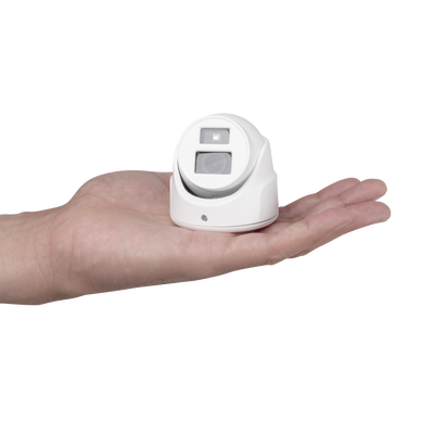 Camara Ultra Mini Turret Turbo IP67 Hikvision Ds-2Ce70D0T-Itmfw 2Mpx/2.8 Mm/Tvi /Ahd/Cvbs/Dwdr/Blanco
