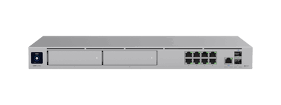 Router Inalambrico Ubiquiti Inc Dream Machine Pro Max Udm-Pro-Max/Administra Hasta 150 Dispositivos Unifi Y 2000 Clientes/5Gbps De Ruteo Con Ids/IPS/2 Bahias 3.5″/128Gb SSD