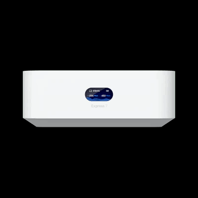Access Point Ubiquiti Ux7/5.7Gbps/Cloud Gateway Compacto Con WiFi 7/Ejecuta Unifi Network/Alimenta Una Red Completa/Color Blanco