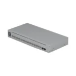 Switch Unifi Pro Max 16 PoE Con Funciones Capa 3 Ubiquiti Usw-Pro-Max-16-PoE 16 Puertos Etherlight Rgb/4 Puertos 2.5 Gbe PoE/12 Puertos Gbe PoE+/2 Puertos Sfp+ 10G/Administrable/Con Pantalla Tactil Informativa