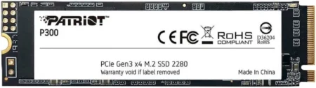 U. Estado Solido SSD M.2 1Tb Patriot P300P1Tbm28 PCI-E 3.0/NVMe