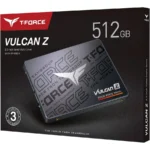 U. Estado Solido SSD 512Gb Teamgroup T253Tz512G0C101 T-Force Vulcan, SATA Iii, 2.5"